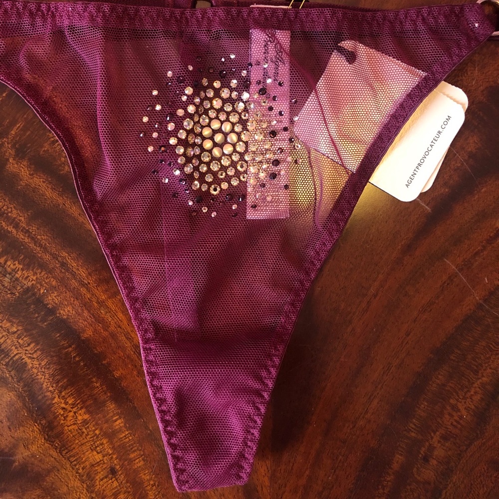 ✨SALE✨Agent provocateur ginger thong NWT - Picture 5 of 9